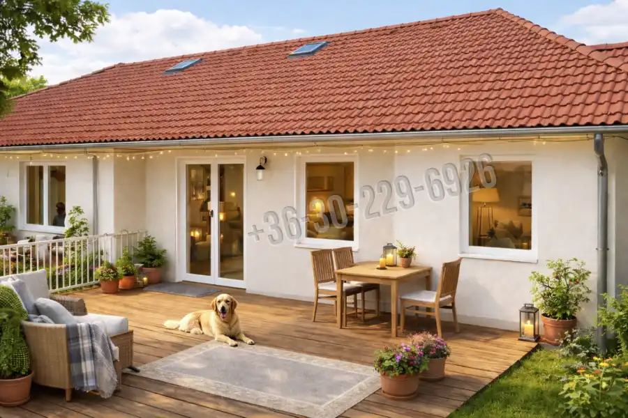 eladó új építésű ikerház, Áporka