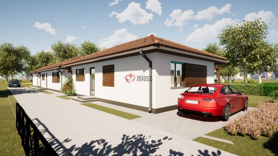 eladó újépítésű ikerház, Bugyi